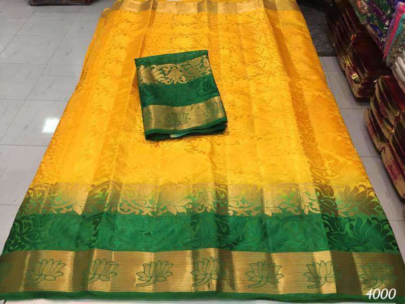 Attractive Design Kanjivaram Silk Saree