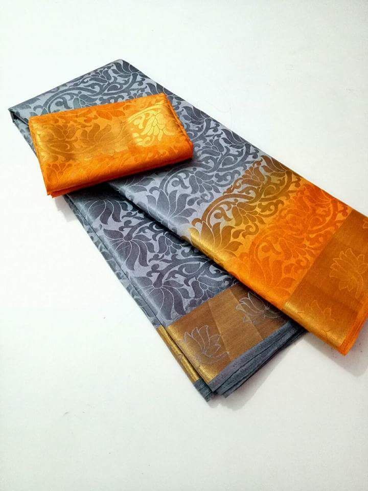 Attractive Design Kanjivaram Silk Saree