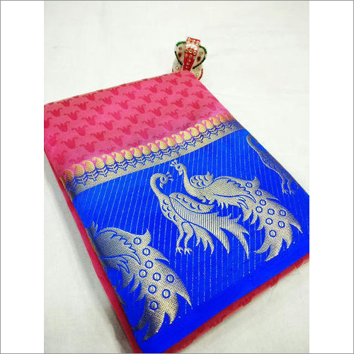 Peacock Design Kanjivaram Silk Saree