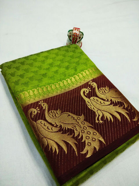 Peacock Design Kanjivaram Silk Saree