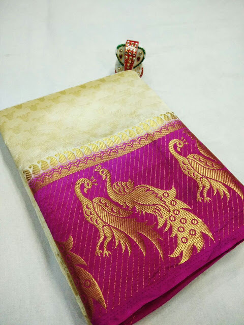 Peacock Design Kanjivaram Silk Saree