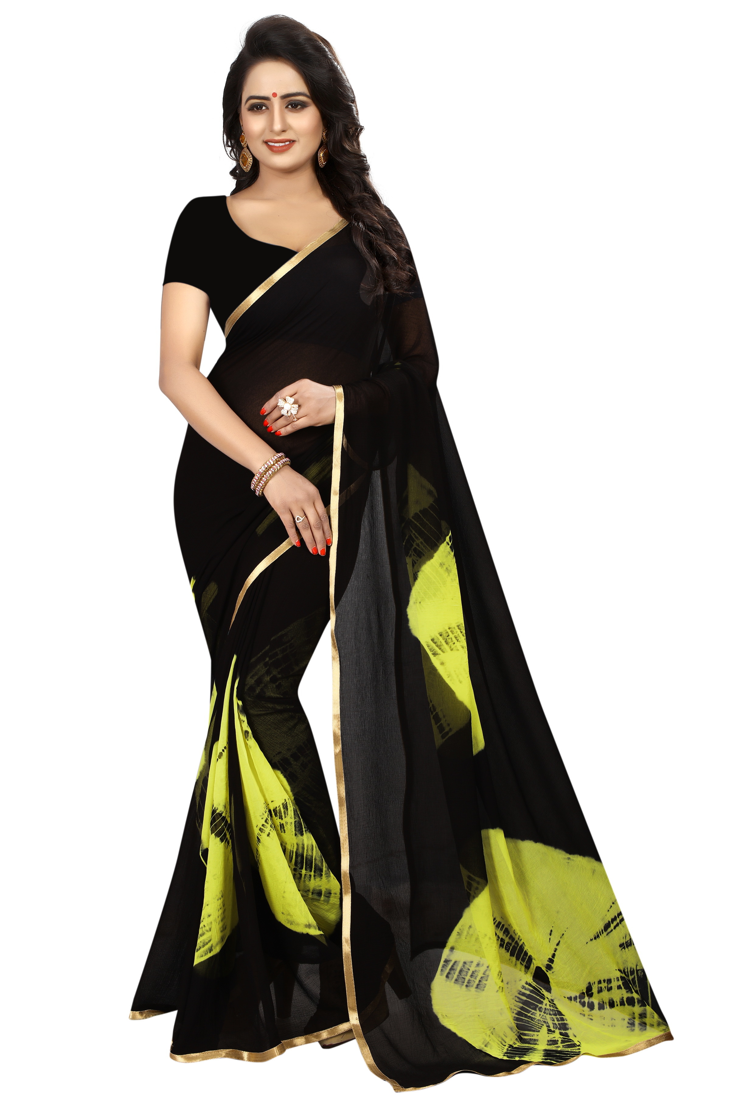 Chiffon Designer Saree