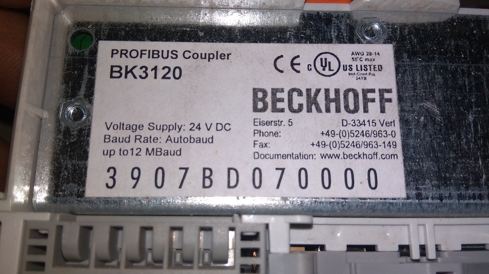 BECKHOFF POWER SUPPLY