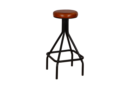 Iron bar stool