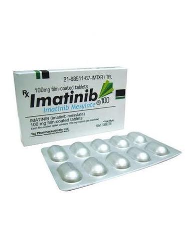 MESYLONIB 100MG TAB. (Imatinib) - Film-Coated Tablet, 100mg, Blister Pack of 10 | Cancer Treatment, Blood Cell, Stomach, Intestine, Bone Marrow, Skin Cancers