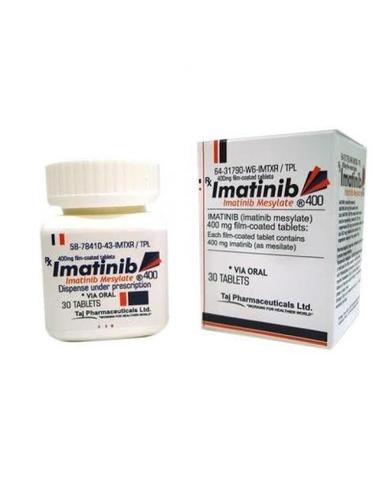 MESYLONIB 400MG TAB. (Imatinib) - Oral Tablet, 30 Tablets | Cancer Treatment, Growth Prevention, Targeted Therapy for Blood, Stomach, Intestinal, Bone Marrow, Skin Cancers