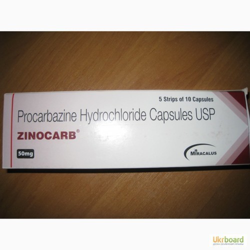ZINOCARB 50MG CAP. (Procarbazine)