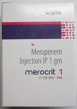 MEROCRIT - 1gm ( Meropenem Inj.)