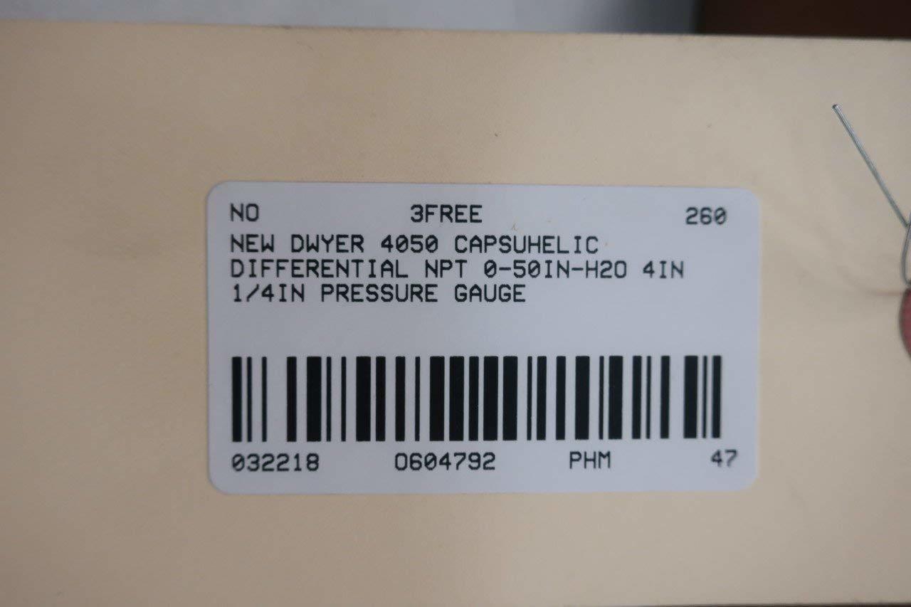 Dwyer 4050 Capsuhelic Differential Pressure Gauge