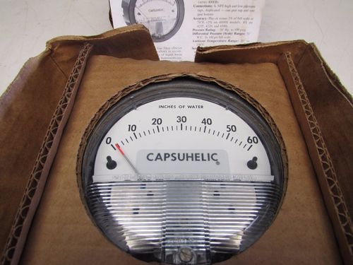 Dwyer 4060 Capsuhelic Differential Pressure Gauge