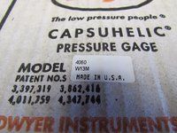 Dwyer 4060 Capsuhelic Differential Pressure Gauge