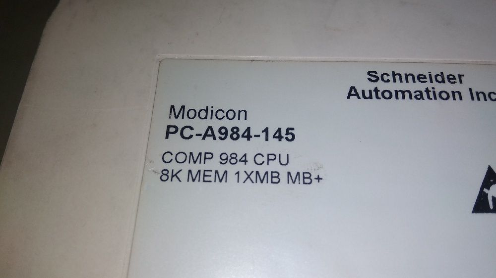 SCHNEIDER ELECTRIC MODICON CPU