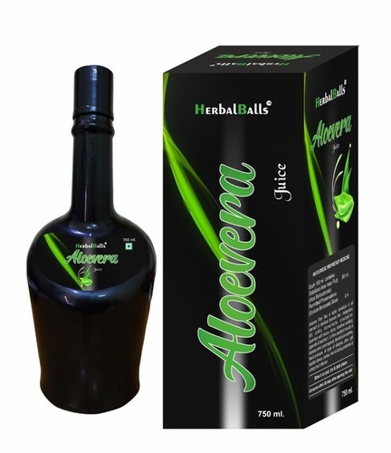Herbal Aloe Vera Juice Packaging: Plastic Bottle