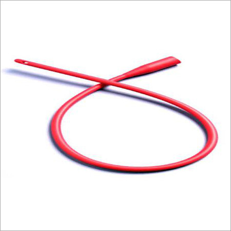 Urethral Red Rubber Catheter