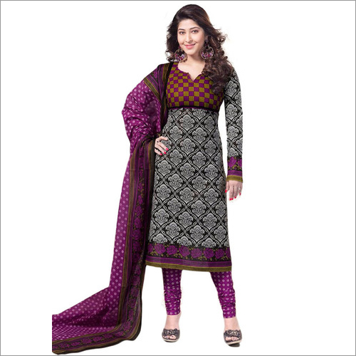 FANCY PRINTED DRESS MATERIAL