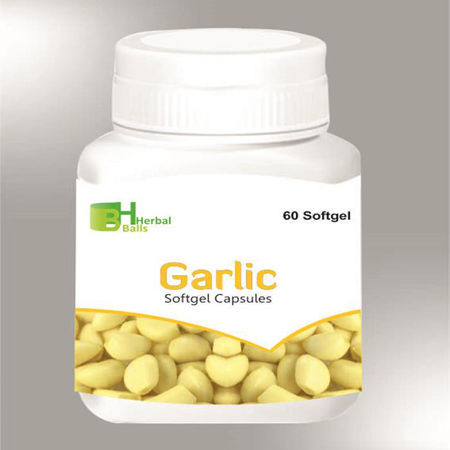 Herbal Garlic Softgel Capsules