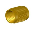 Brass Threaded Insert - 3.35 - 8.2 Millimeter Diameter, Round Shape, Rust Proof, Polished Finish, Superior Structural Strength, High Torsion Resistance