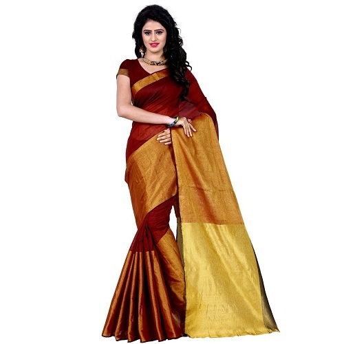 Cotton Saree Silk