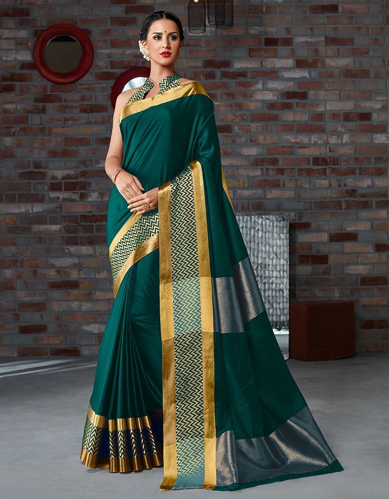 Cotton Saree Silk