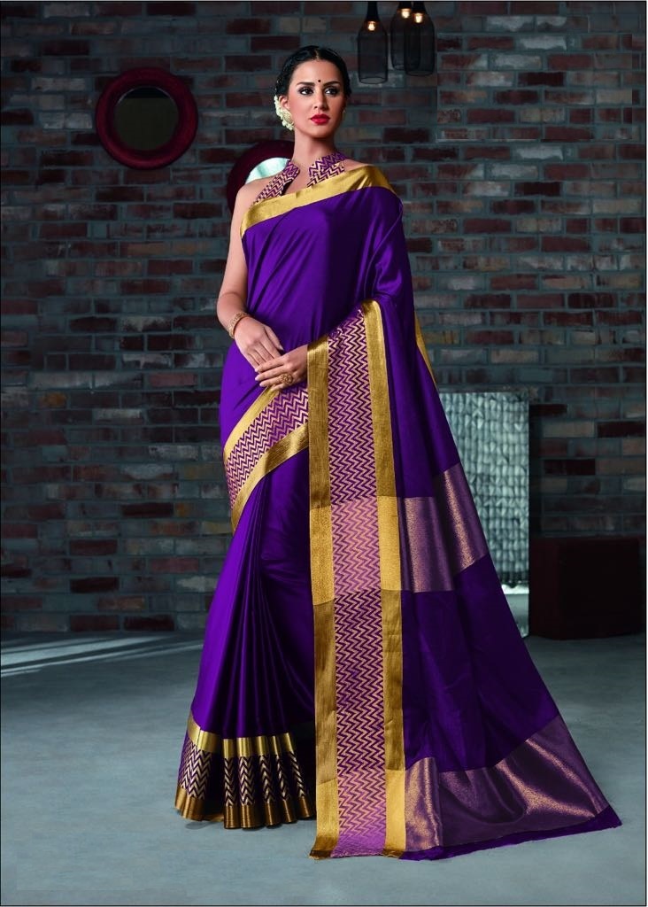 Cotton Saree Silk