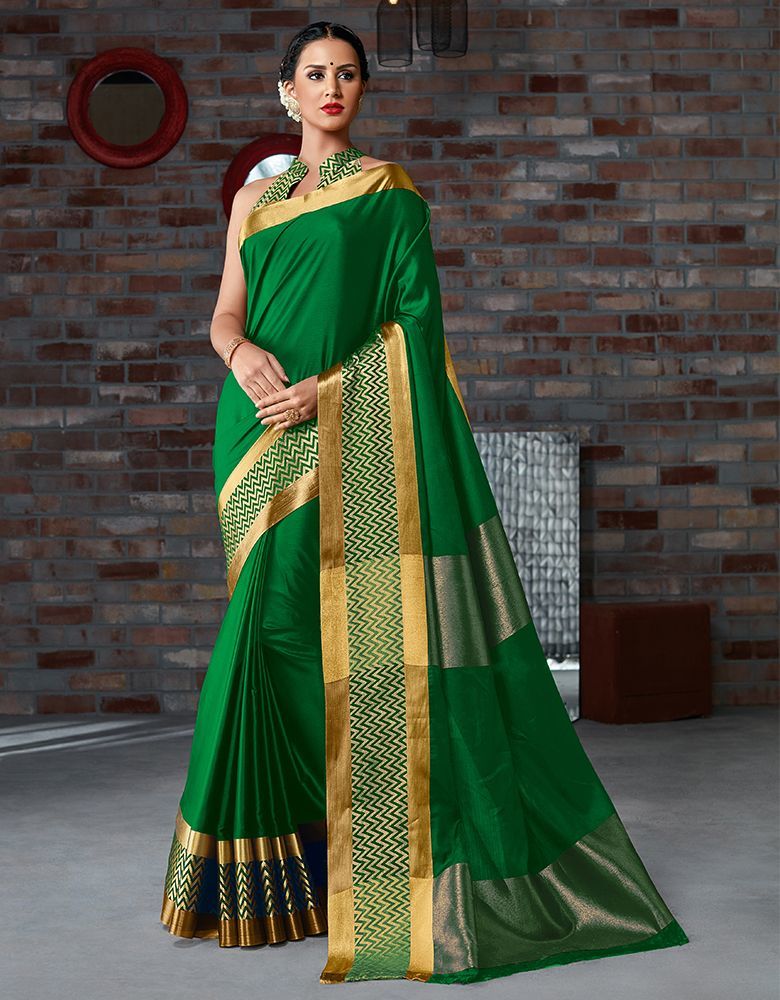 Cotton Saree Silk