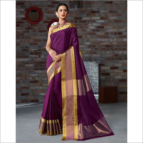 Cotton Designer Fancy Saree