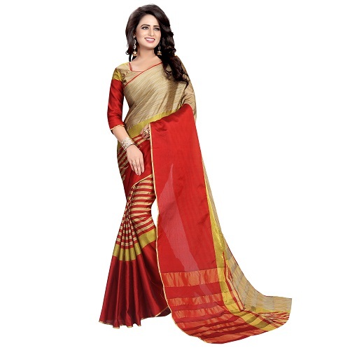 Silk Cotton Saree