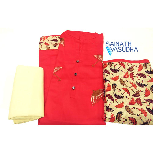 Ladies Cotton Suit Dress Material