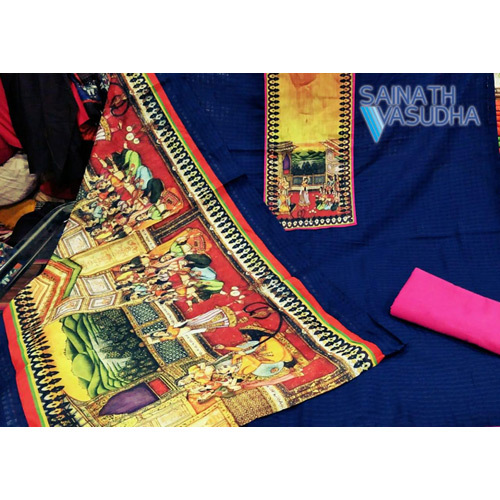 Ladies Cotton Suit Fabric