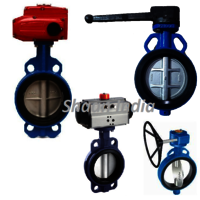 Wafer Butterfly Valve - Casting, 40mm To 600mm Port Size | Manual Power, Medium Pressure, Round Shape, 1 Year Warranty