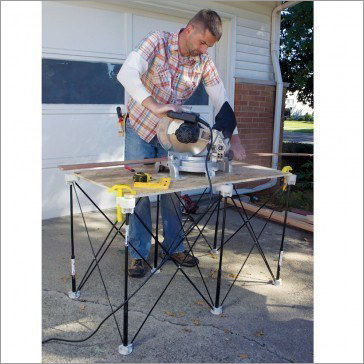 Portable Centipede Sawhorse-Workbench