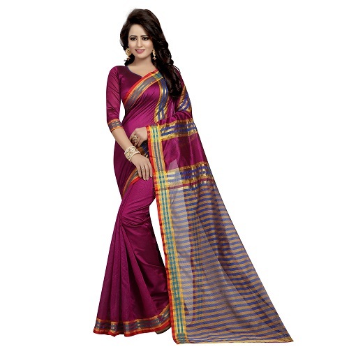 Cotton Art Silk Saree