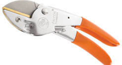 Pruning Secateur (PROF) - Steel, 225MM | Silver and Yellow, Coated Finish, Ideal for Cutting Soft or Live Branches, Clean and Accurate Cut