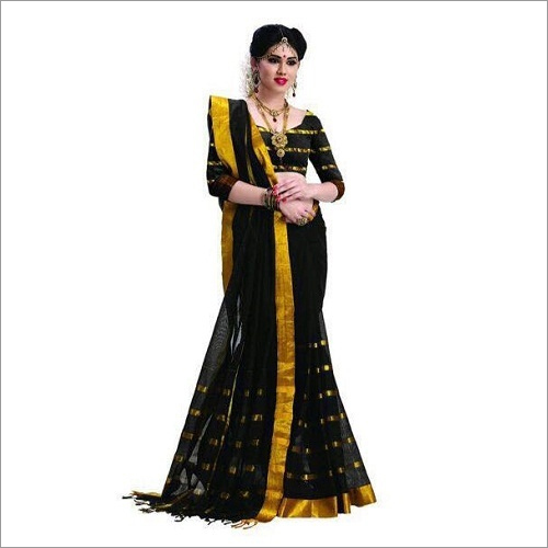 Cotton Fancy Designer Silk Saree