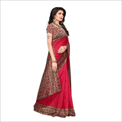 Mysore Fancy Print Saree