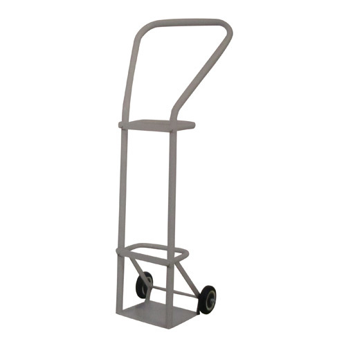 Cylinder Trolley - Steel Alloy Zinc Coated Finish | 100kg Weight Capacity 2 High-Quality Wheels Safety Support Railings