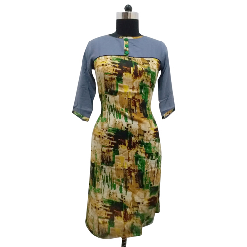 Ladies Digital Print Kurtis