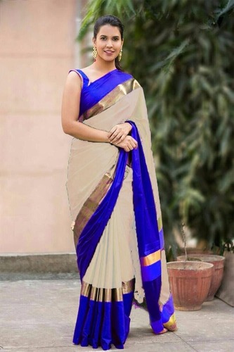 Cotton Silk Designer Saree