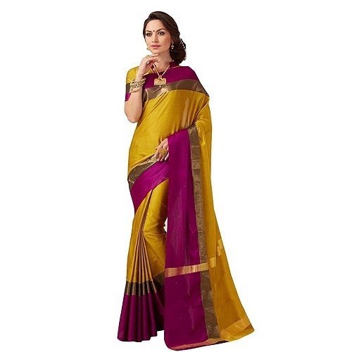 Cotton Silk Designer Saree