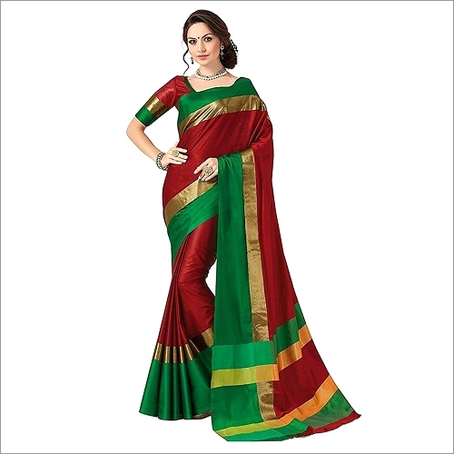 Designer Cotton Saree