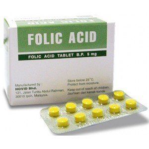 Folic acid tablets