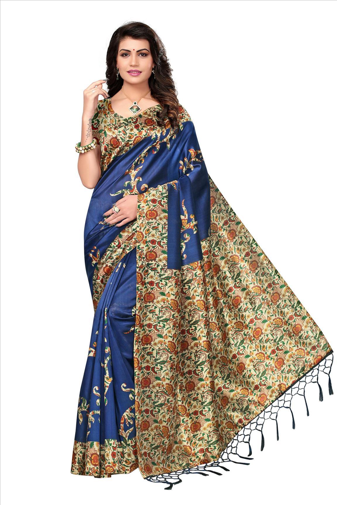 Mysore Silk Printed Saree