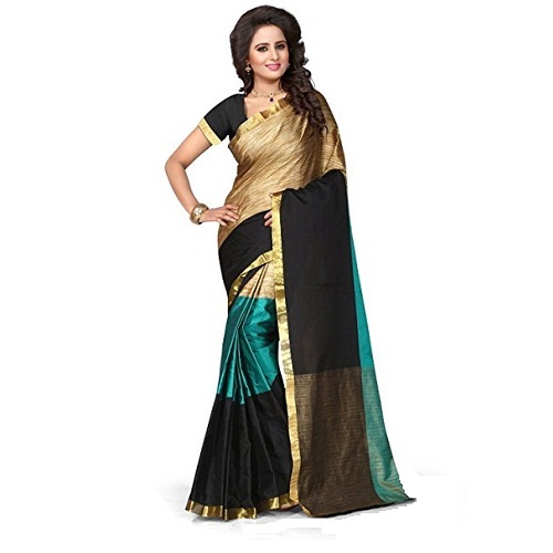 Cotton Pure Silk Saree