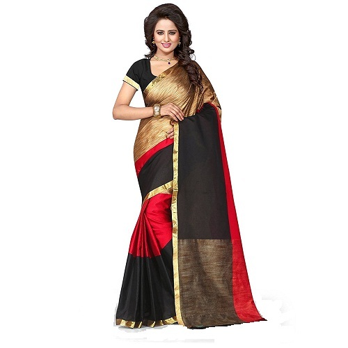 Cotton Pure Silk Saree
