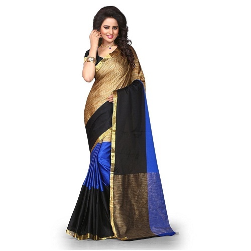 Cotton Pure Silk Saree