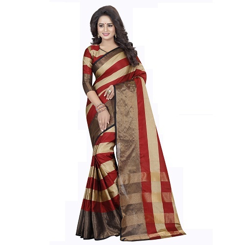 Cotton Silk Saree