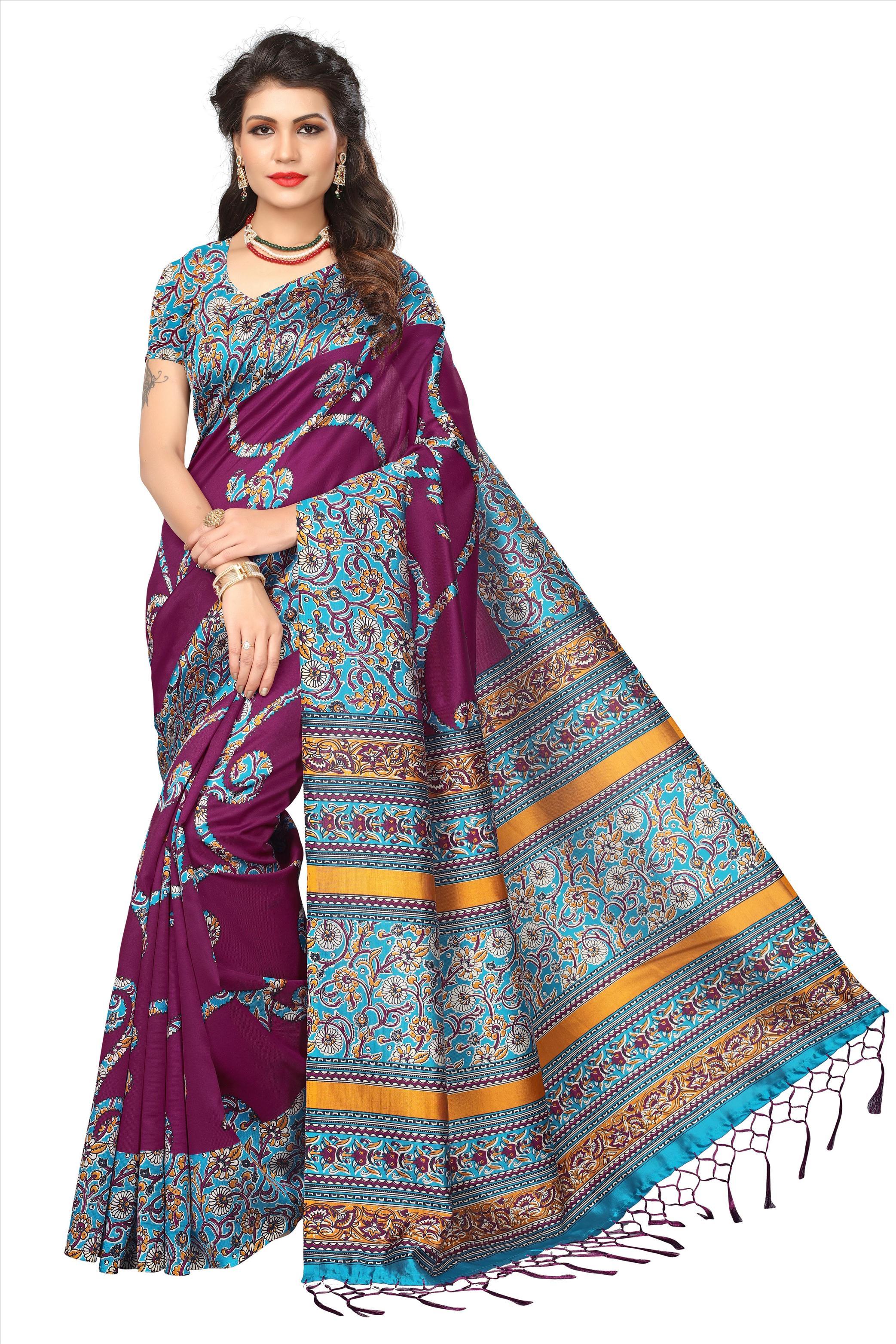 Mysore Silk With Tessals