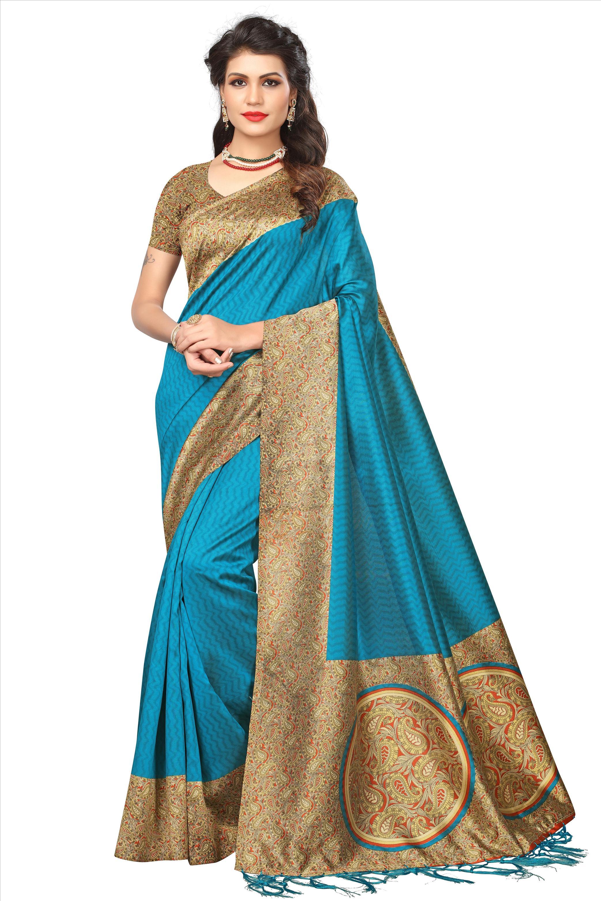 Mysore Silk With Tessals