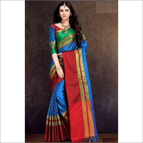 Cotton Fancy Silk Saree