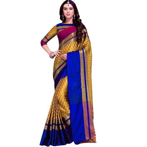 Cotton Fancy Silk Saree